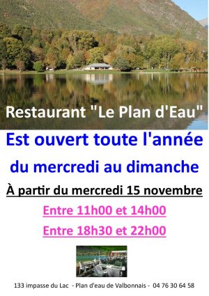 Restaurant du Plan d'Eau